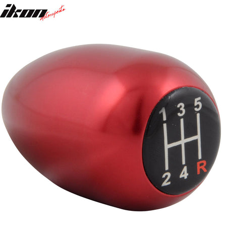 Universal Red M10 5-Speed MT Manual Type R Short Shift Knob Shifter Gear Boot