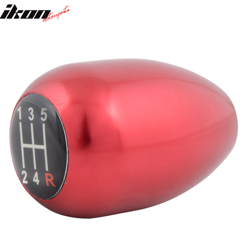 Universal Red M10 5-Speed MT Manual Type R Short Shift Knob Shifter Gear Boot