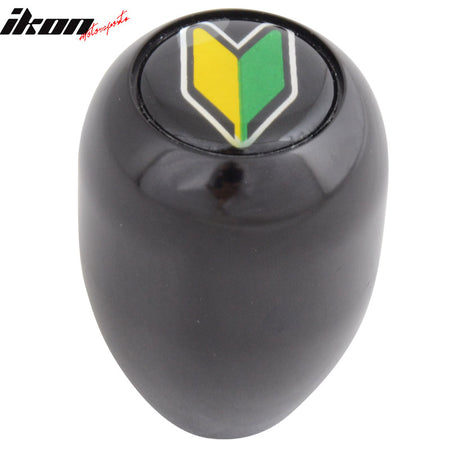 M10*1.5 Manual MT Black Gear Shift Knob Compatible With VW Jetta Golf Beetle Rabbit