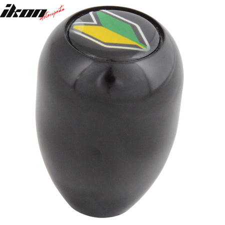 Universal Black M10 5 Speed MT Manual Type R Short Shift Knob Shifter Gear Boot