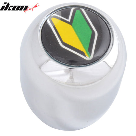 8MM X 1.25 Manual MT 5 Speed Chrome Gear Shift Knob Compatible With Toyota MR2 Camry Corolla