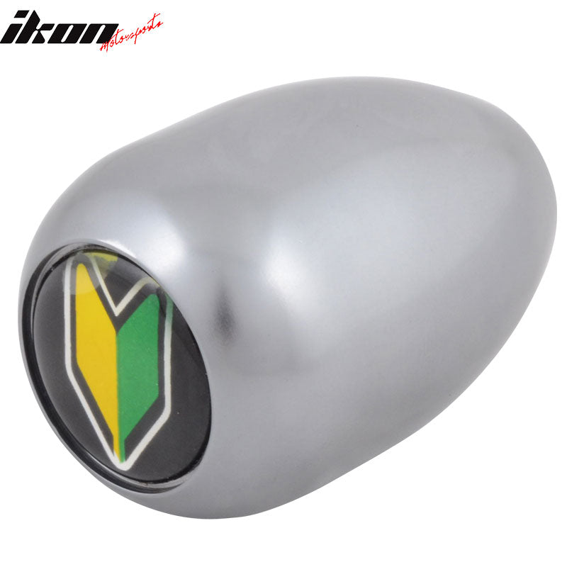 Gunmetal M12*1.75 Manual MT Racing Gear Shift Knob Compatible With Ford Mustang GT Shelby
