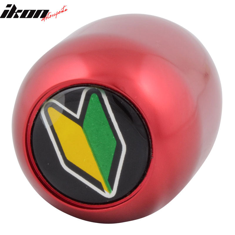 Red M12*1.75 Manual MT Gear Shift Knob Compatible With Ford Mustang GT Shelby
