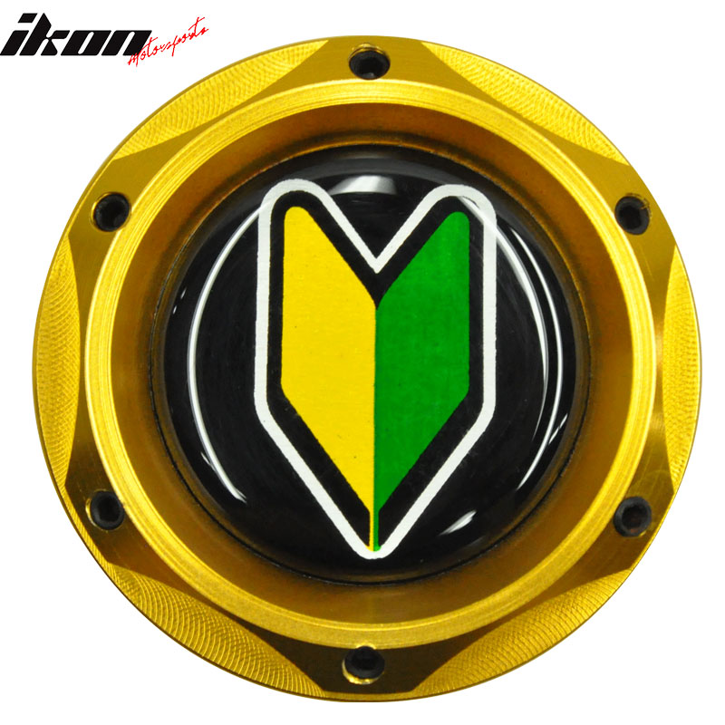 6 Angle Anodized Gold JD Engine Oil Filler Tank Cap Cover Civic EK