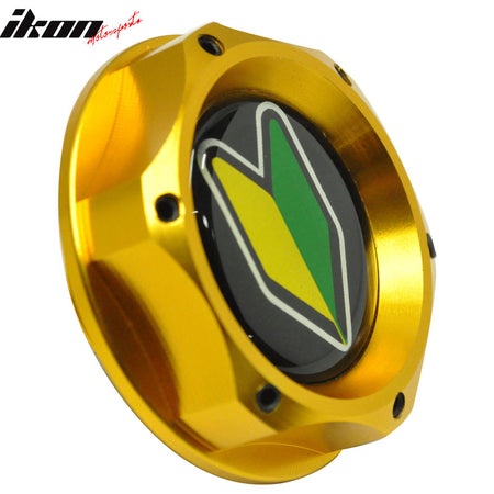 6 Angle Anodized Gold JDM Sport Engine Oil Filler Tank Cap Cover Civic EK