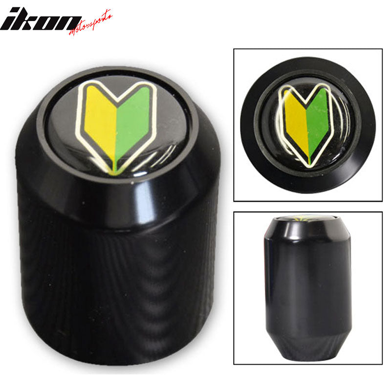 M12X1.75MM Thread MT Manual MUG Gear Shift Knob 5 Speed & BD Emblem