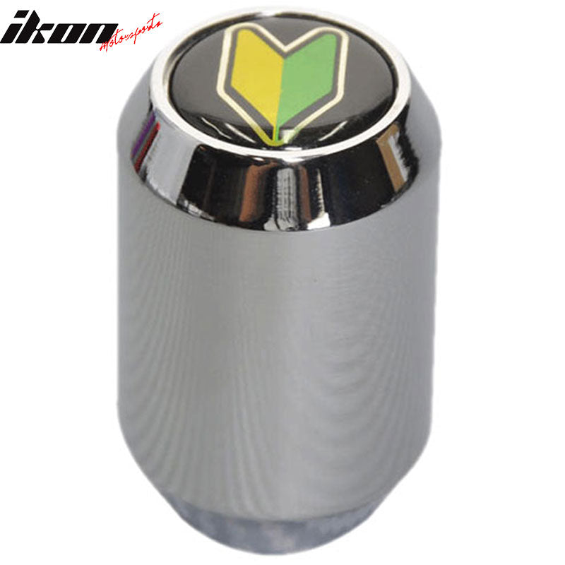 Chrome M10X1.5MMinterior Selector MT MUG Gear Shift Knob+BD Badge New