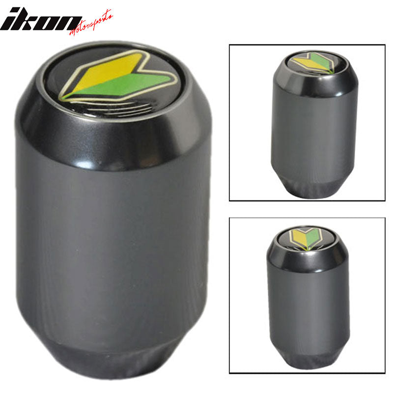 M8X1.25MM Gun Metal Gear Shift Knob Manual Transmission Selector