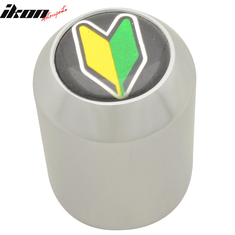 Universal M8X1.25MM MT Manual Gear Shift Knob & BD Logo Badge Emblem Mugen Style