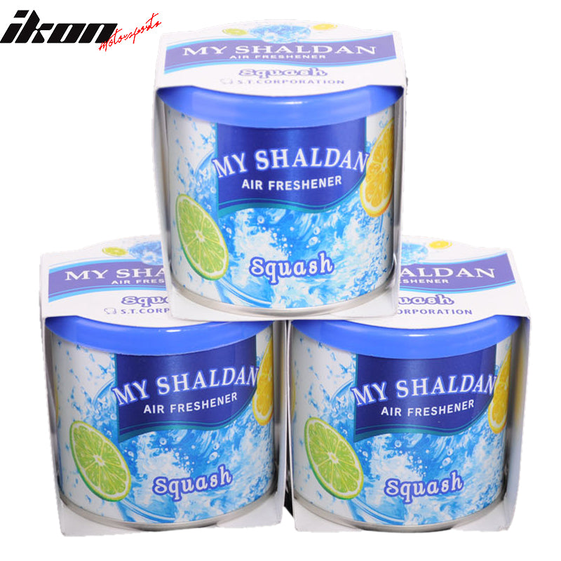 3 X My Shaldan Air Freshener Squash Scent Car Home Office Auto