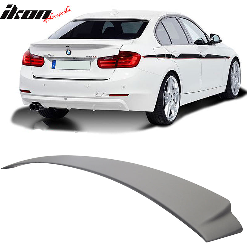 2012-2018 BMW F30 3 Series A Style Unpainted Rear Roof Spoiler ABS