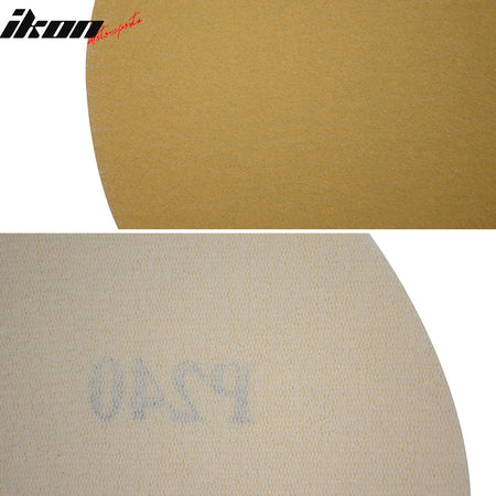 Disc 240 Grit 5 PSA Auto Car Sanding Paper Sheets Repair Sandpaper 50PC