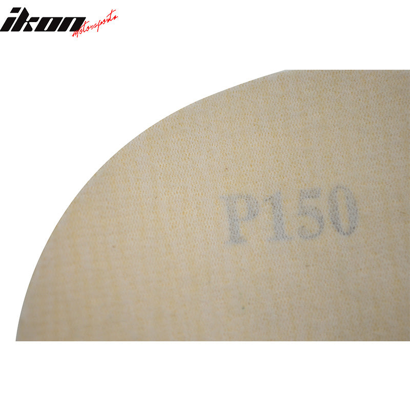 Disc 150 Grit 5 PSA Auto Car Sanding Paper Sheets Repair Sandpaper 50PC