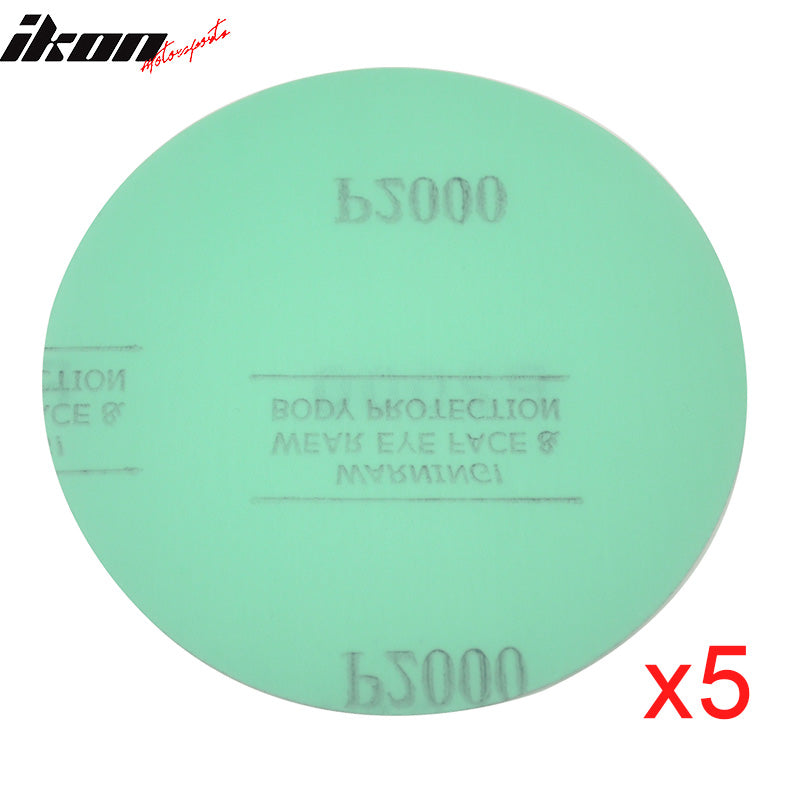 50PC Disc 2000 Grit PSA 5"Green Sanding Paper Sheets Repair Sandpaper