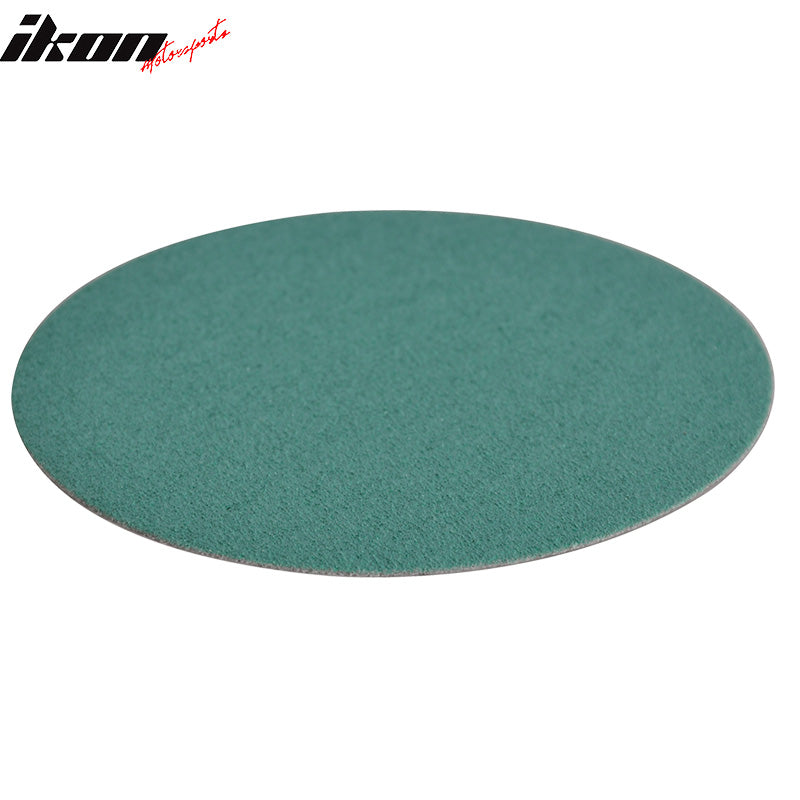 Sand Paper Universal Fit, Wet Dry 5 Inch No Hole Sand Paper Disc 80 Grit Bodykit Repair Sandpaper 50 PC by IKON MOTORSPORTS