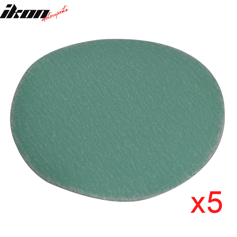 50PC 5" Wet Dry No Hole Sand Paper Disc 150 Grit Repair Sandpaper