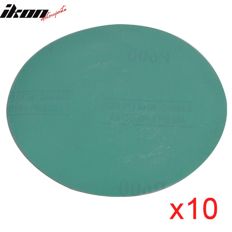 100PC 5" Wet Dry No Hole Sand Paper Disc 600 Grit Repair Sandpaper