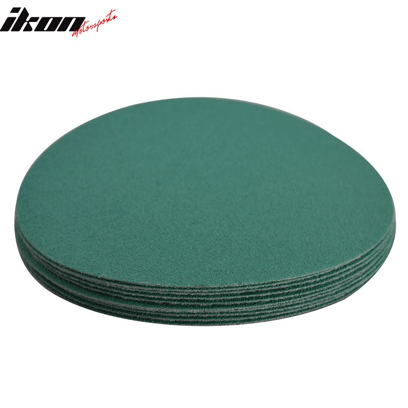 Sand Paper Universal Fit, Wet Dry 5 Inch No Hole Sand Paper Disc 600 Grit Bodykit Repair Sandpaper 100 PC by IKON MOTORSPORTS