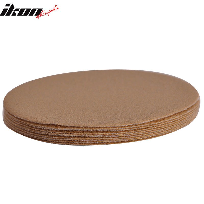 Dry 5 Inch No Hole Sand Sanding Paper 60 Grit Auto Repair Sanding Disc 100PC