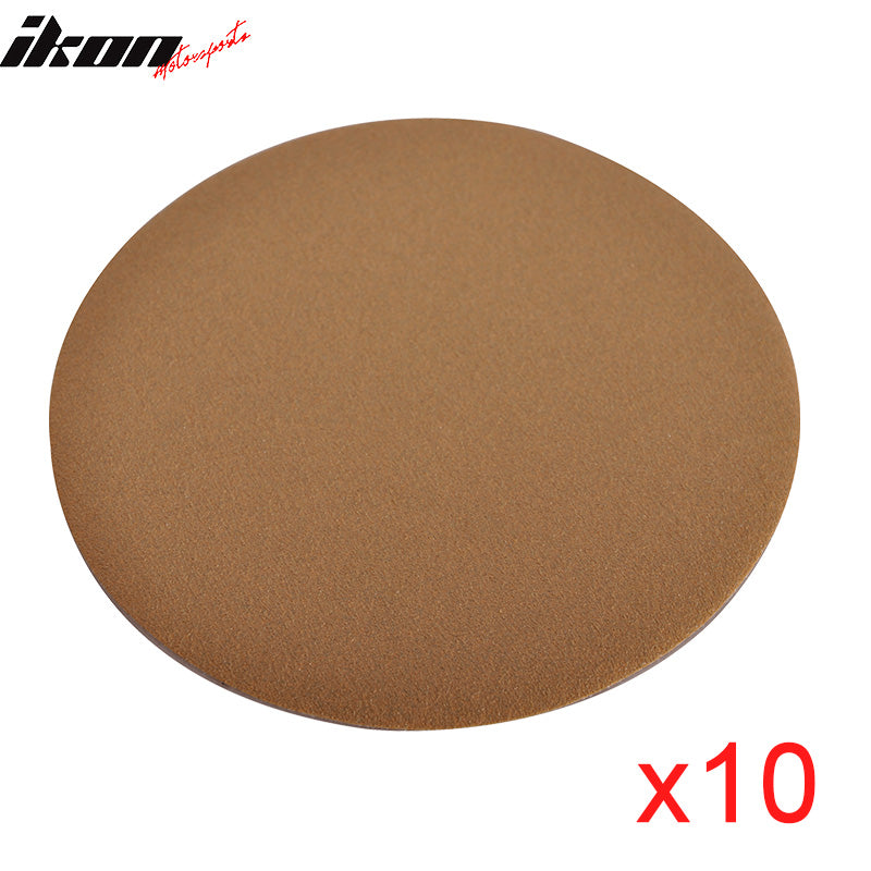 100PC 5" Dry No Hole Sand Sanding Paper 120 Grit Repair Sanding Disc