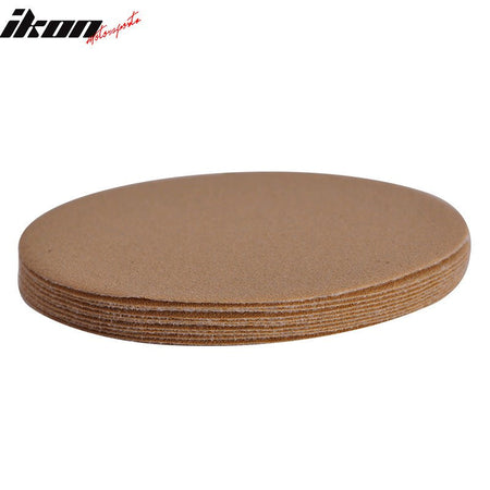 Dry 5Inch No Hole Sand Sanding Paper 120 Grit Auto Repair Sanding Disc 100PC