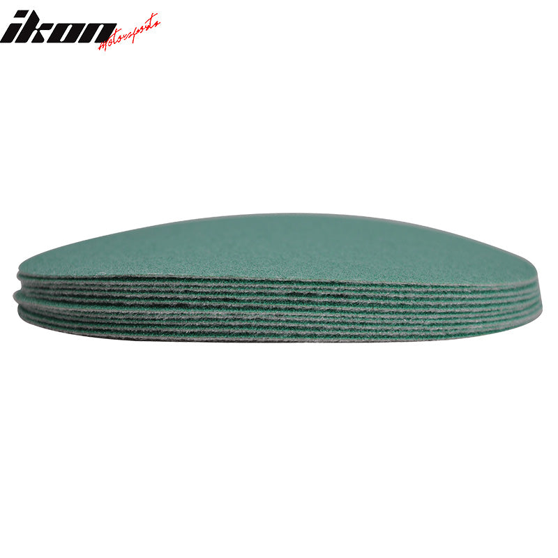 Wet Dry 5 Inch No Hole Sand Paper Disc 120 Grit Auto Repair Sandpaper 100 PC