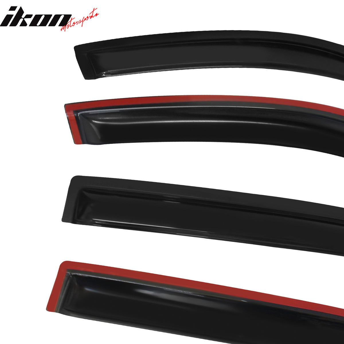 Fits 96-97 Honda Accord 4Dr TR Style Front Bumper Lip + Sun Window Visor