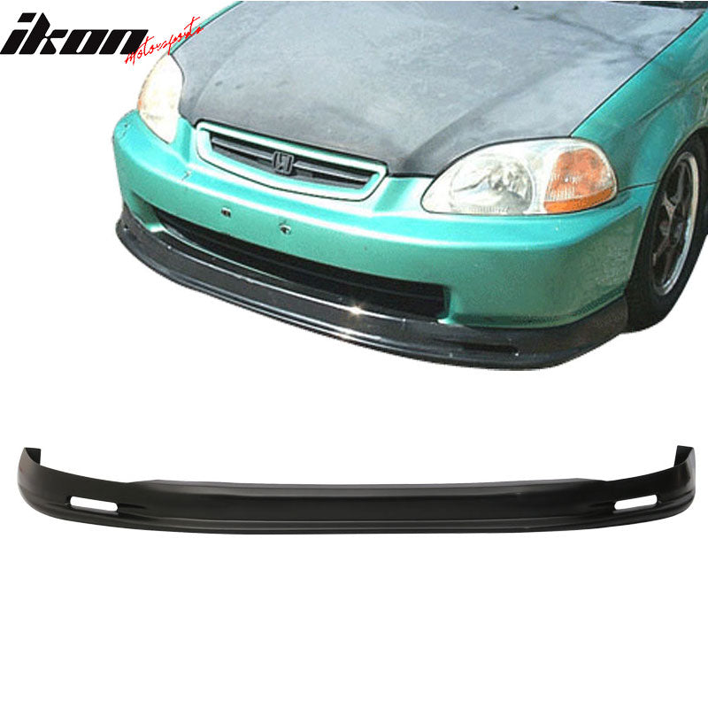 Compatible With 1996-1998 Honda Civic 2Dr/4Dr Front + Rear Bumper Lip