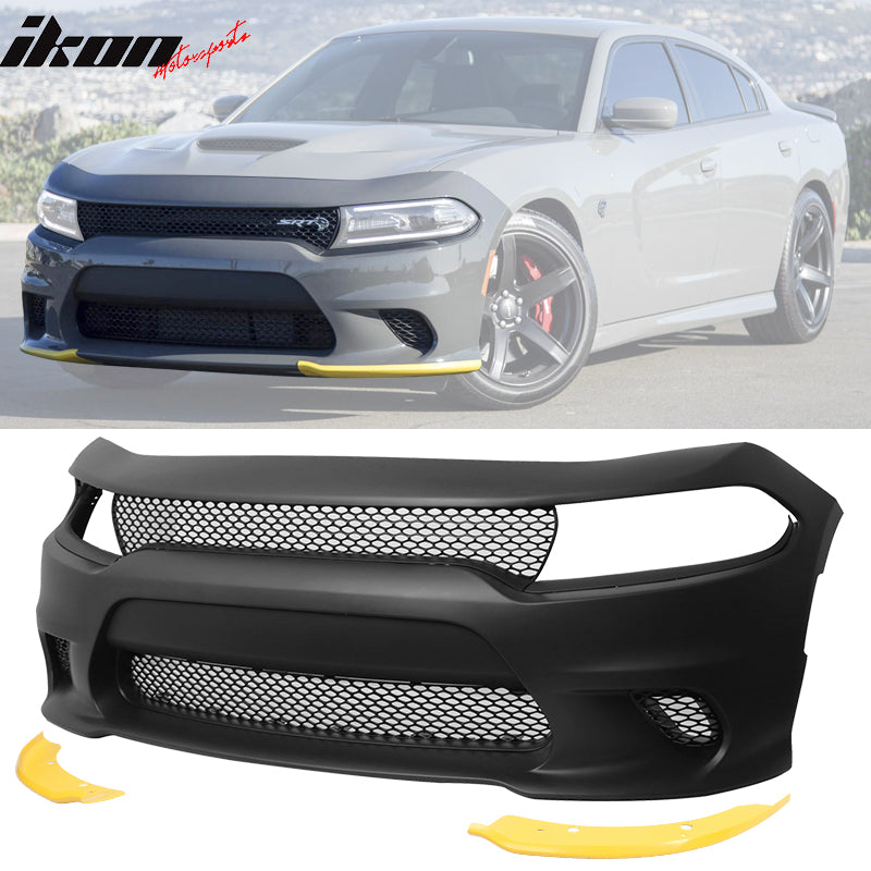 Fits 15-23 Dodge Charger SRT Hellcat Front Bumper - PreOE Color