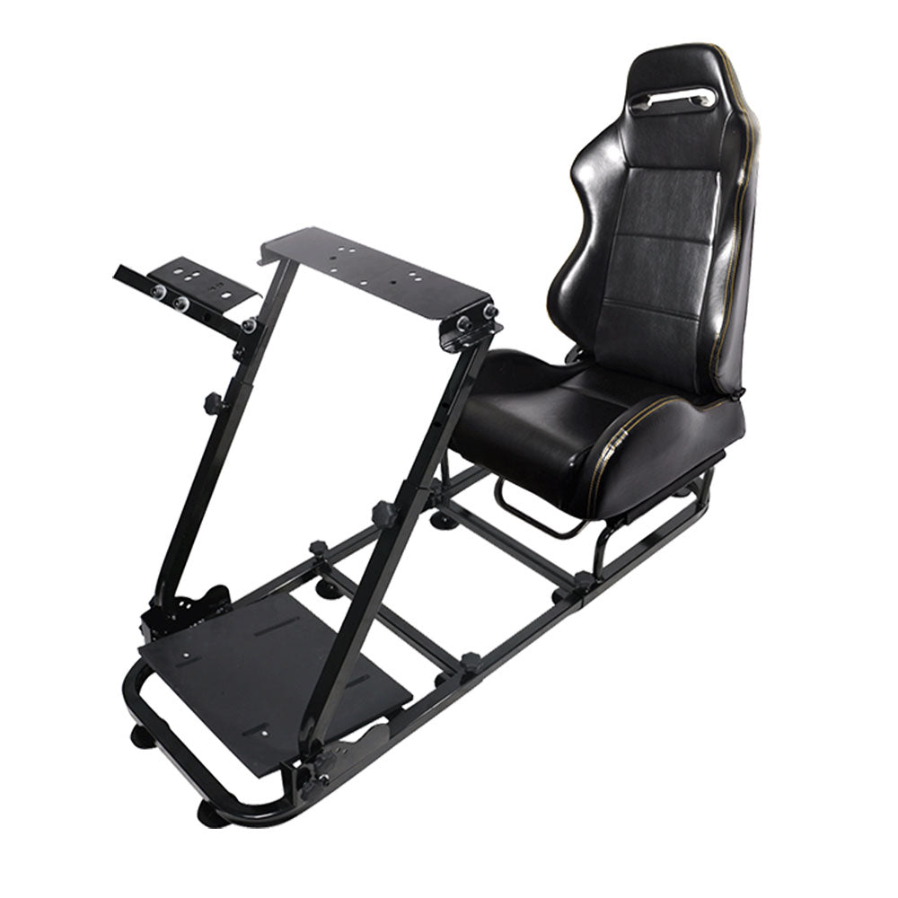 Cockpit Racing Simulator Steering Wheel Stand Gaming Chair Bracket