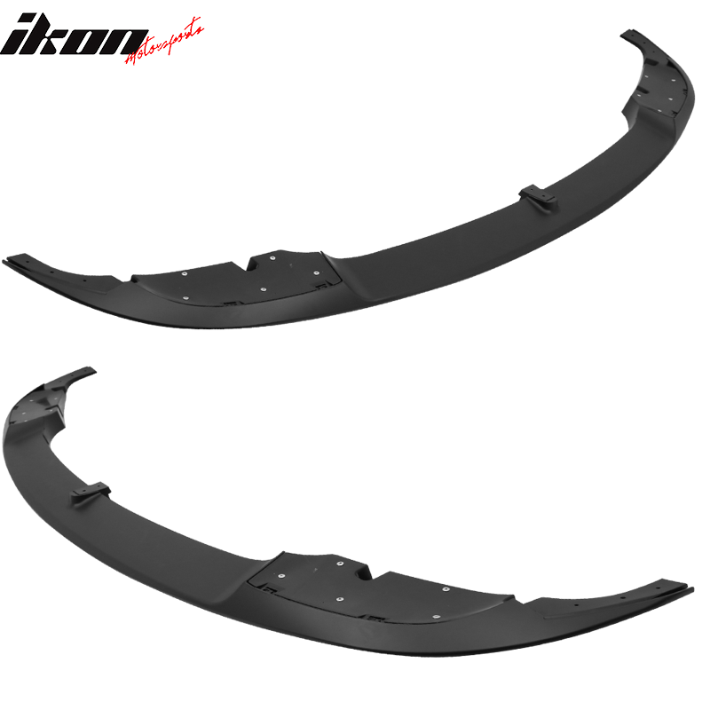 Front Bumper Cover Compatible With 2012-2018 BMW F30, 3 Series M3 Style Front Bumper Cover Conversion Guard With Fog Cover by IKON MOTORSPORTS, 2013 2014 2015