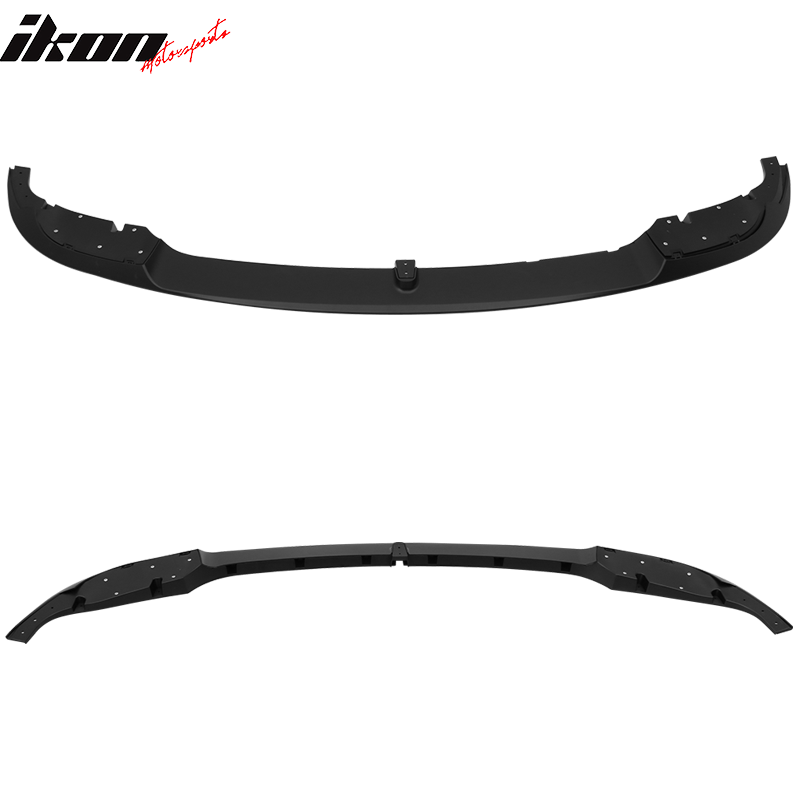 PAINTED BLACK FRONT BUMPER BODY LIP FIT 12-18 BMW F30 3-SERIES M