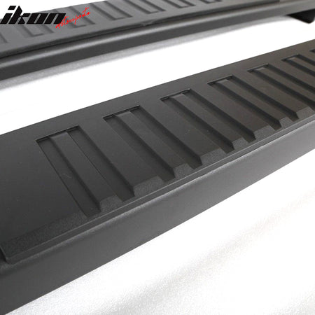 Fits 15-18 Chevy Colorado GMC Canyon Crew Cab 76" Running Boards Black