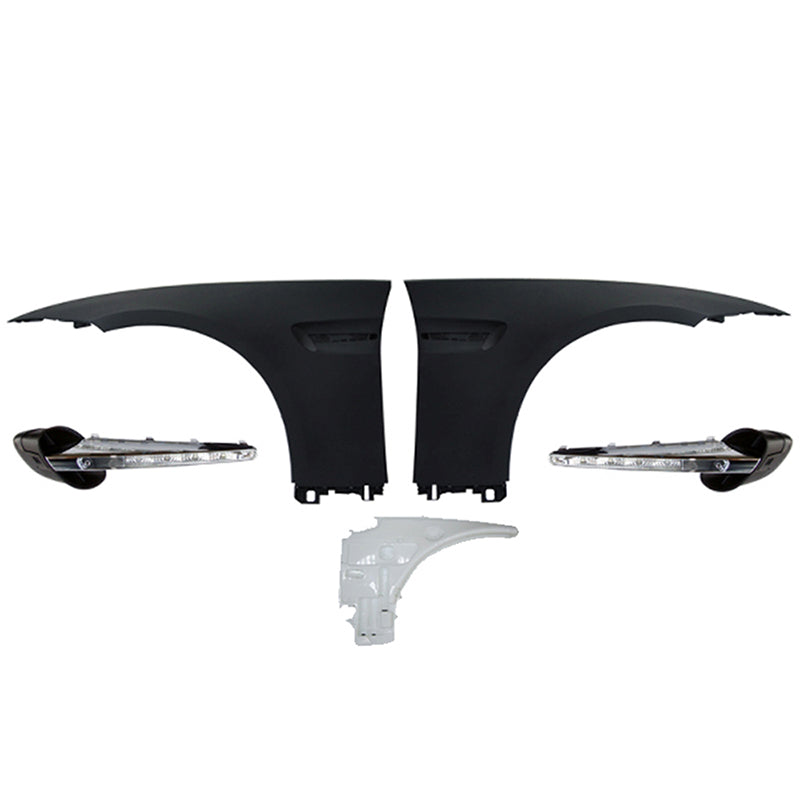 Fits 07-13 E92 E93 Complete M3 Style LED Front Fender Panel