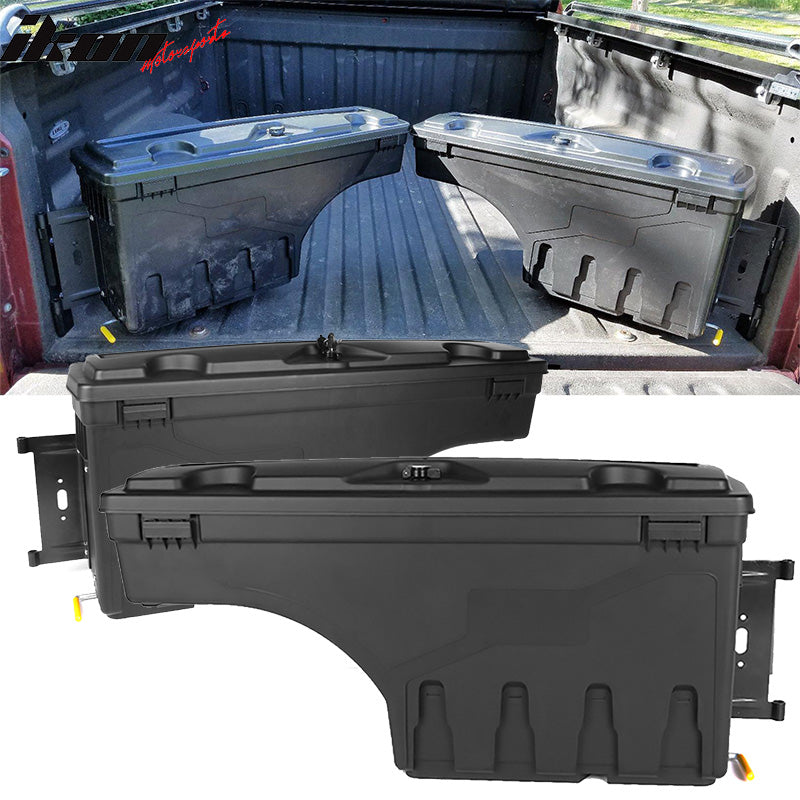 Compatible With 07-19 Toyota Tundra ABS Truck Bed Storage Box Toolbox ...