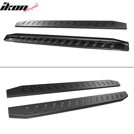 Fits 05-22 Toyota Tacoma Double Cab Side Step Rails Nerf Bars Running Boards