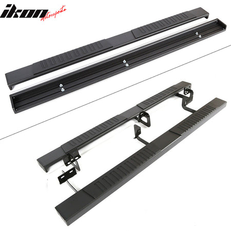 Fits 99-03 Ford F150 Super Cab Textured 5" Side Step Nerf Bar Running Board