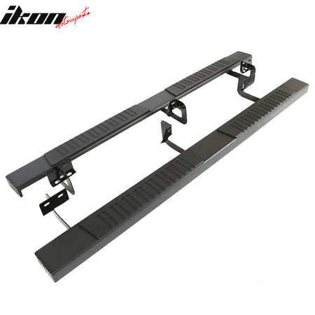 Fits 19-23 Dodge Ram 1500 Quad Cab 69" Black Side Step Nerf Bar Running Board