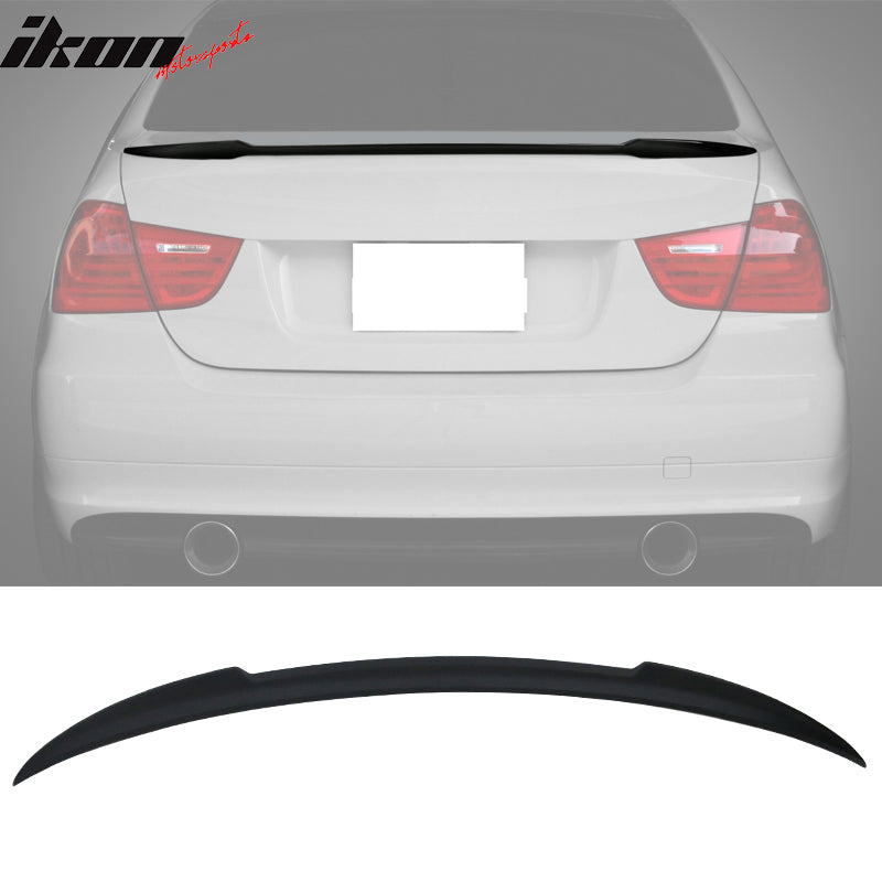 2006-2011 BMW E90 M4 Trunk Spoiler Matte Black ABS