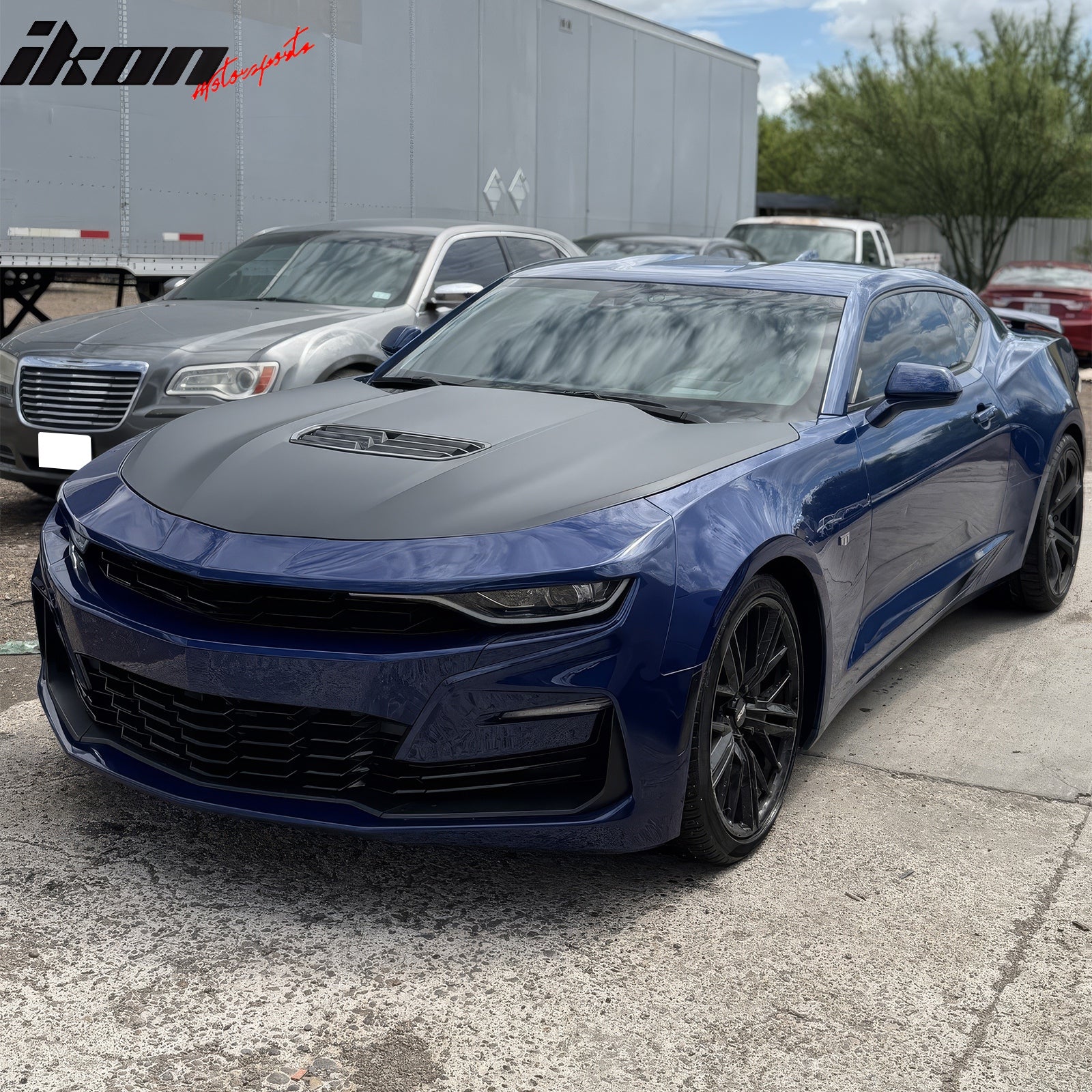 Fits 19-24 Chevrolet Camaro SS Style Unpainted PP Front Bumper Cover Conversion