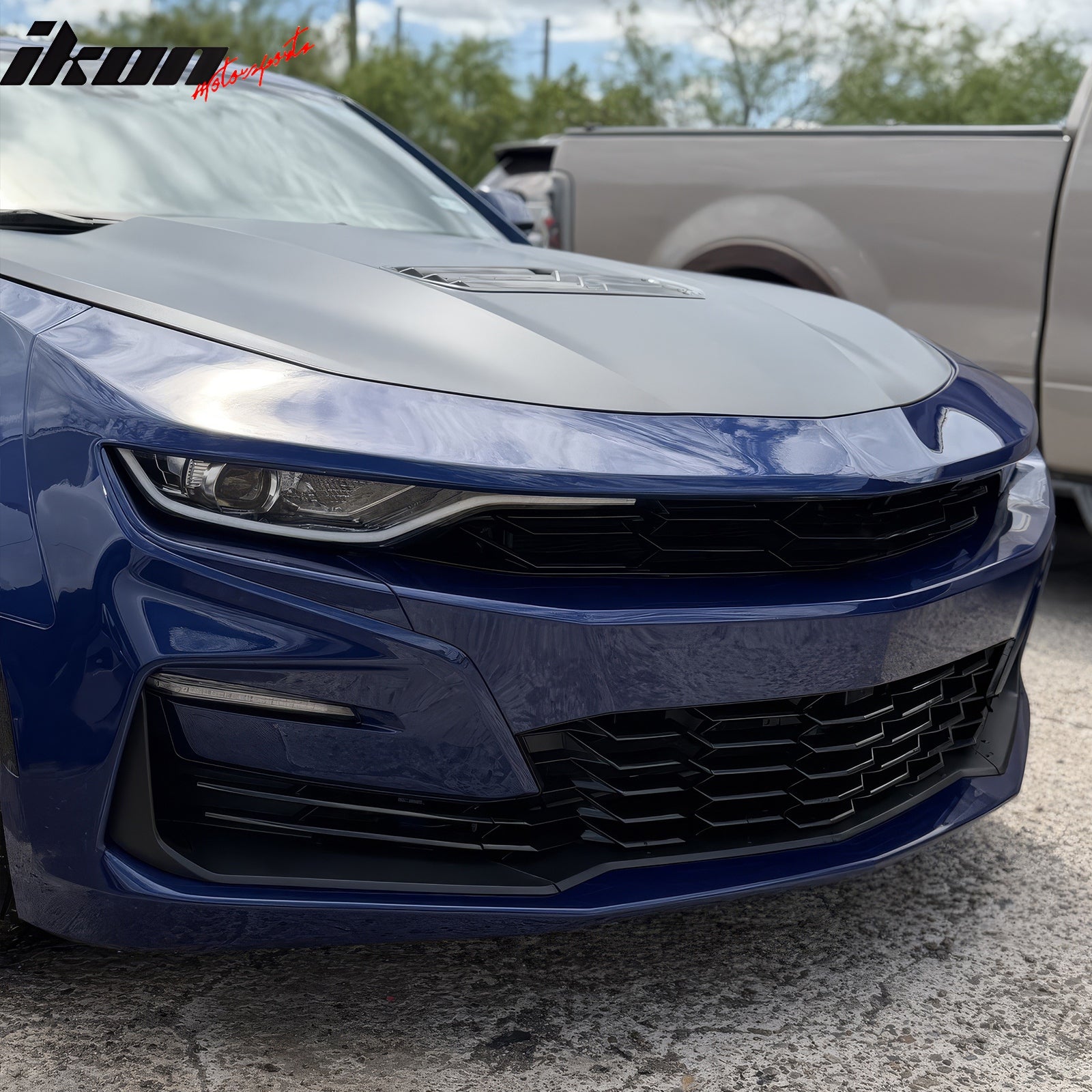 Fits 19-24 Chevrolet Camaro SS Style Unpainted PP Front Bumper Cover Conversion