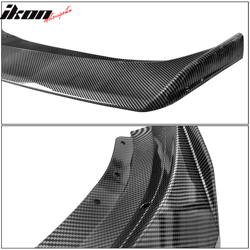 Fits 19-23 Chevrolet Camaro SS Style Front Bumper Cover W/Carbon Fiber Print Lip