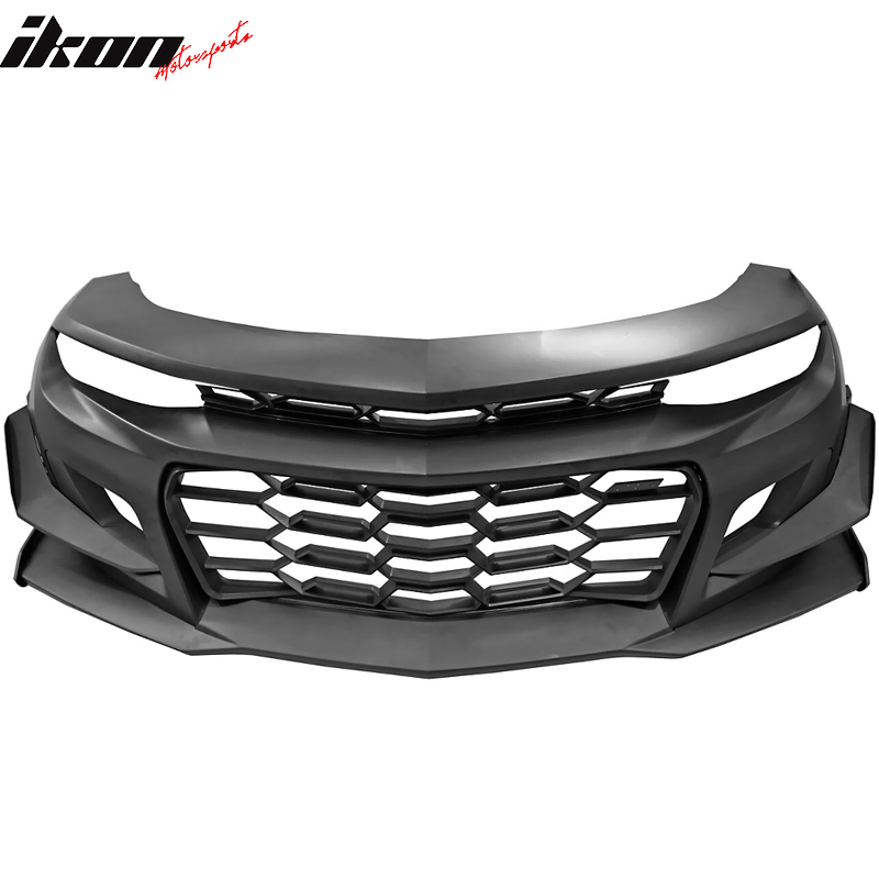 Fits 19-23 Chevy Camaro 1LE Style Unpainted Front Bumper Cover Conversion Guard