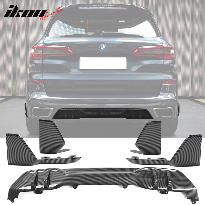 2019-2023 BMW G05 X5 M CFL Sport Front Rear Aprons Rear Diffuser ABS