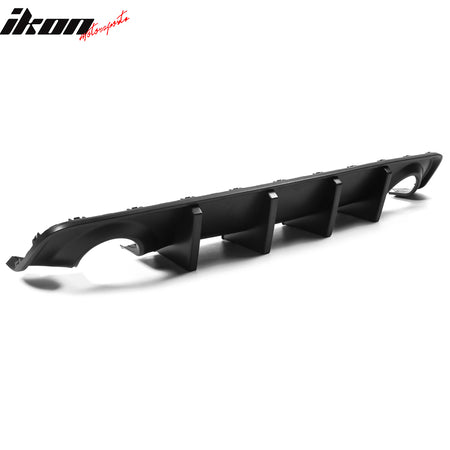 For 15-23 Charger PP Front Bumper w/ SRT Grille Foglight Cover+Rear Bumper Cover