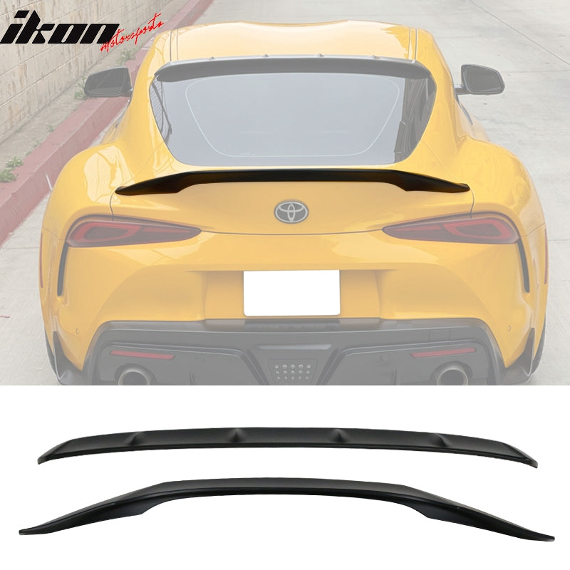 2020-2023 Toyota GR Supra 5th J29 MK5 V2 Matte TRD Trunk Roof Spoiler