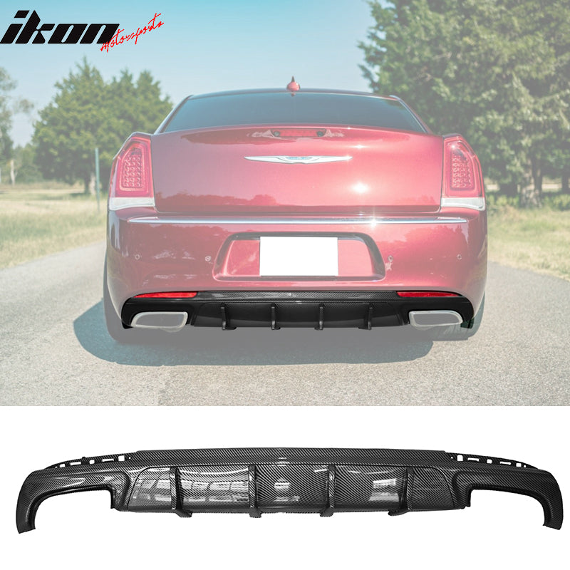 2015-2023 Chrysler 300 Rear Bumper Diffuser Shark Fin PP