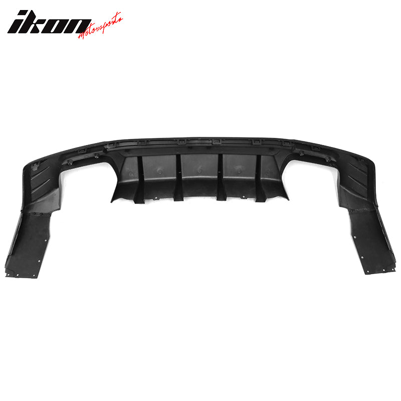 Fits 19-24 Camaro OE Style Replacement Rear Bumper Cover w/ IKON Matte Diffuser