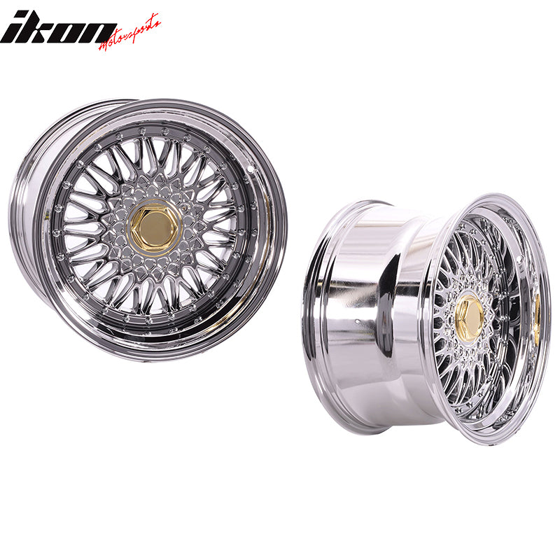 Motor Rismo Rims IKON MOTORSPORTS Wheel Rim Replacement 2PCS 17X10 +25 5X100 / 5X114.3 ...