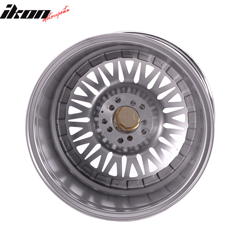 Motor Rismo Rims IKON MOTORSPORTS Wheel Rim Replacement 2PCS 17X10 +25 5X100 / 5X114.3 ...